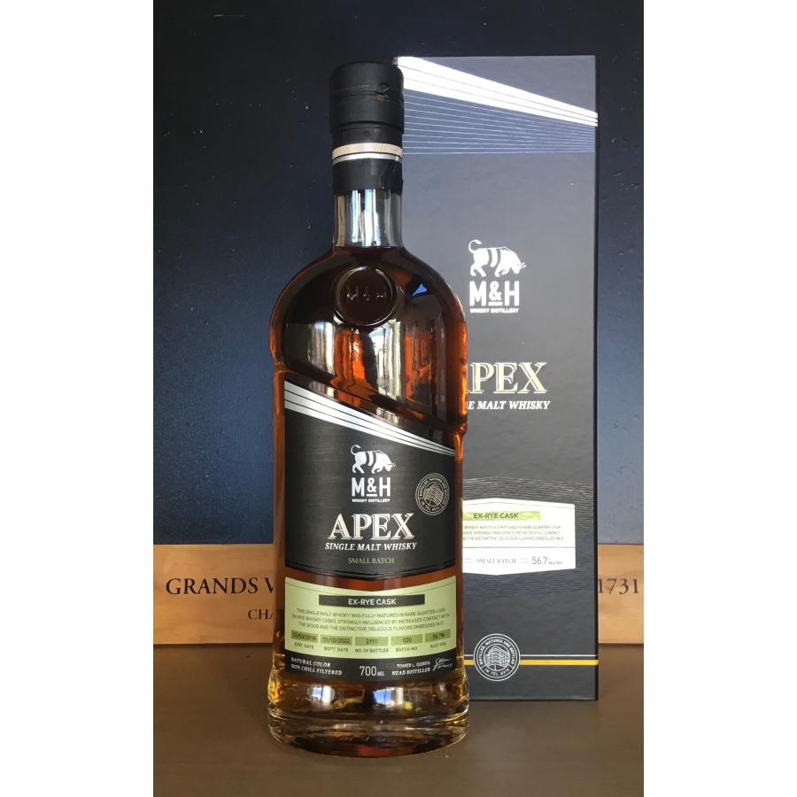 M&H ڥå  饤  APEX EX-Rye Cask 56.7 700ml 饨  󥰥 Ȣդ