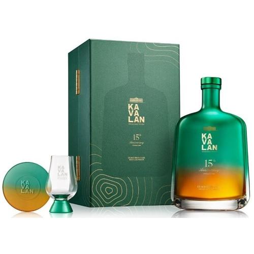 カバラン 15周年記念ボトル 2009 エクスバーボン カスクストレングス 専用箱付き 750ml 50%-54％ シン..