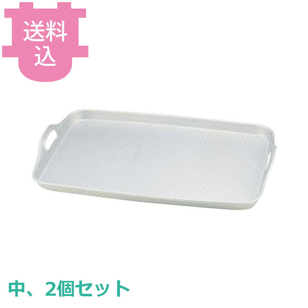 アカオアルミ 脇取盆 中 2個セット 【送料込・代引不可】