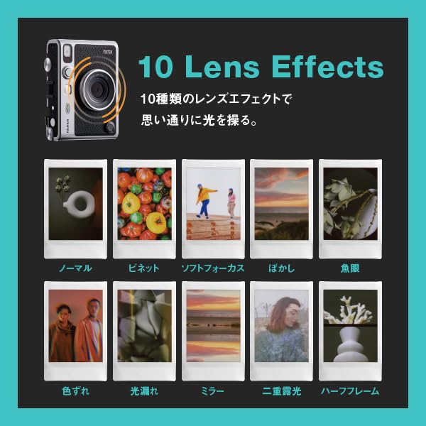 cotoco楽天市場店の富士フイルム(FUJIFILM) チェキ Evo ハイブリッドインスタントカメラ カメラ デジタルカメラ instax mini Evo ブラウン｜アングル2