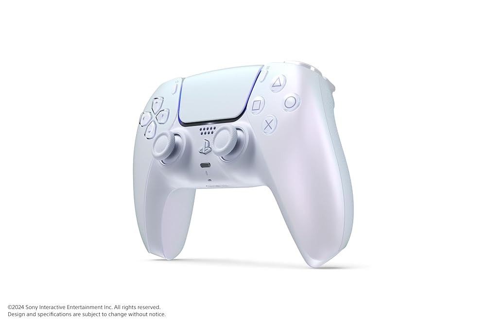 【純正品】DualSense ワイヤレスコントローラー クロマ パール（CFI-ZCT1J12） [PlayStation 5]