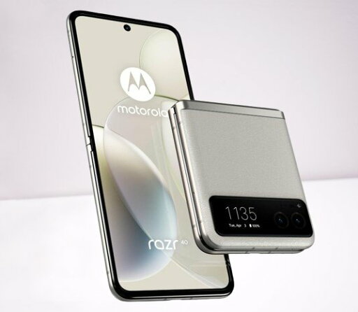モトローラ motorola razr 40 6.9インチ メモリ8GB ストレージ256GB 5G 折りたたみ コンパクト バニラクリーム モトローラ motorola razr 40 6.9インチ メモリ8GB ストレージ256GB 5G 折りたたみ コンパクト バニラクリーム