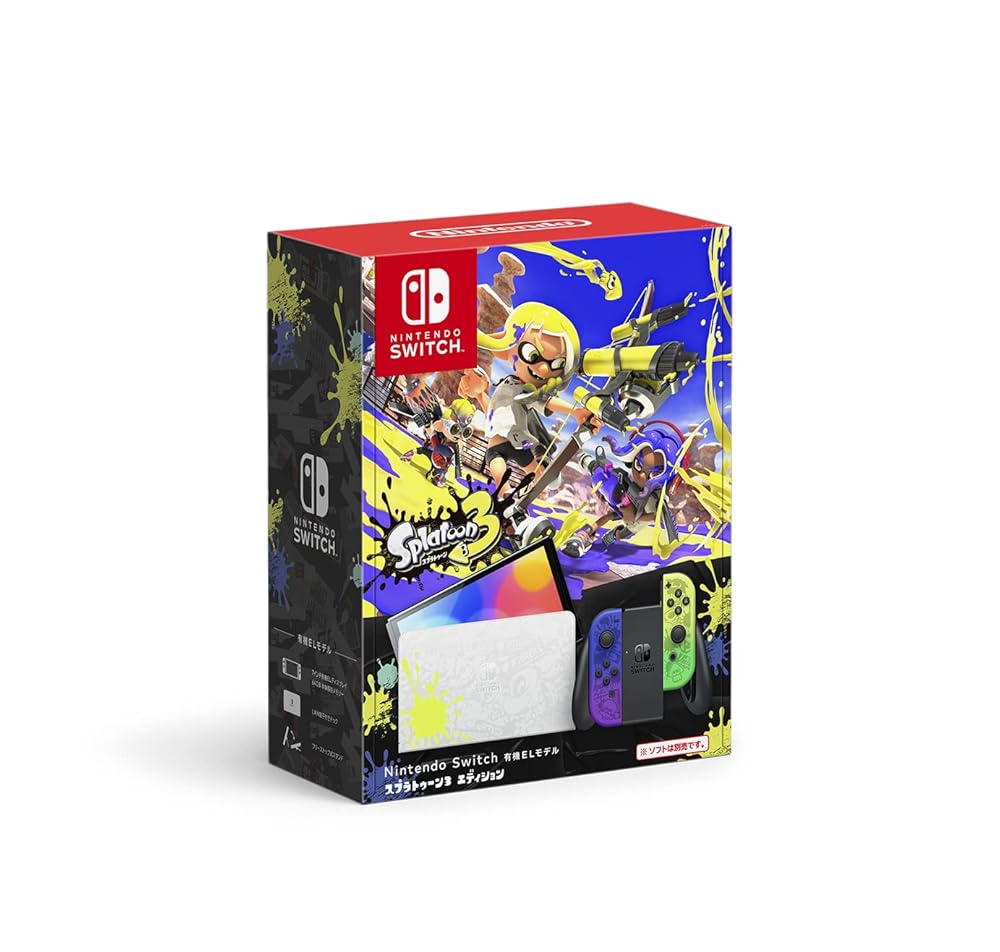 Nintendo Switch (OLED Model) Splatoon 3 Edition