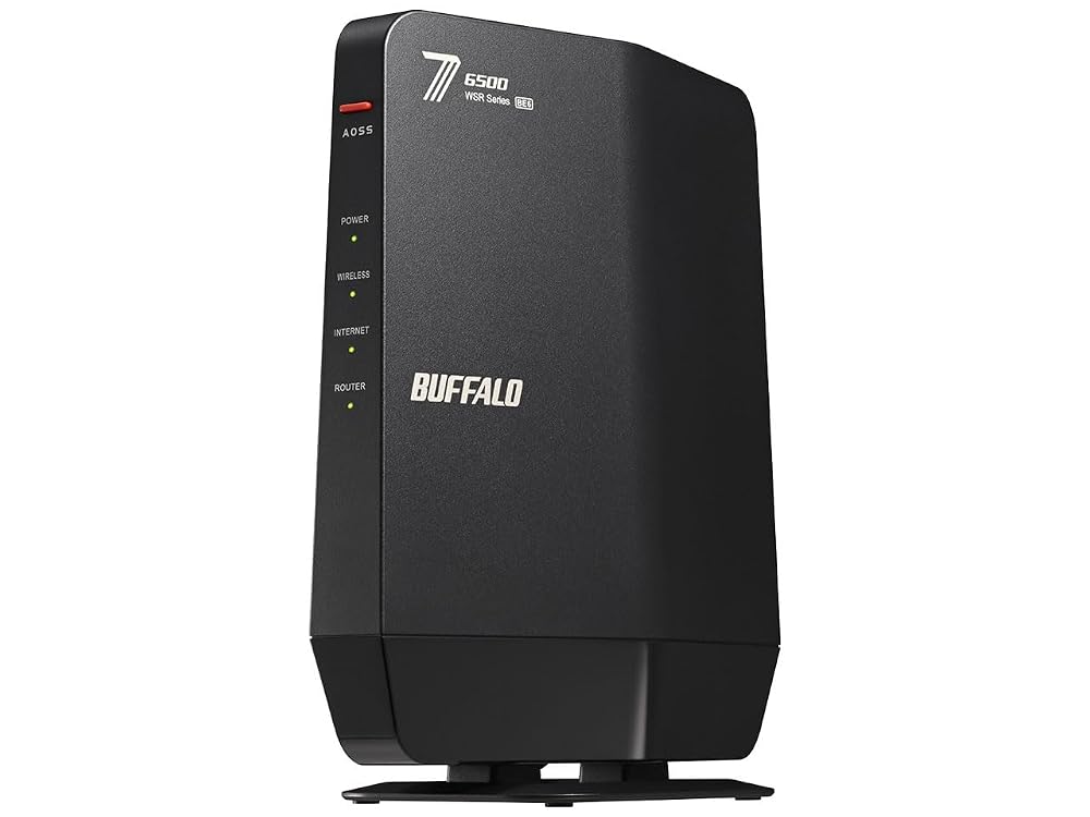 商品情報 商品の説明 BUFFALO Wi-Fi 7(11be)対応デュアルバンドWi-Fiルーター5764+688Mbps AirStation WSR6500BE6P-BK [ブラック] 主な仕様 AirStation WSR6500BE6P-BK [ブラック] メーカー名:バッファロー 入数:1
