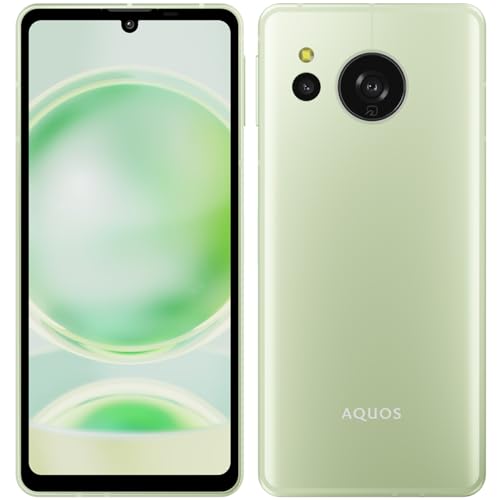 シャープ AQUOS sense8 ペールグリーン [SH-M26-G]