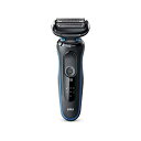 ブラウン(Braun) 50-B1000S(ブルー) 密着シリーズ5 充電式シェーバー 3枚刃(2)