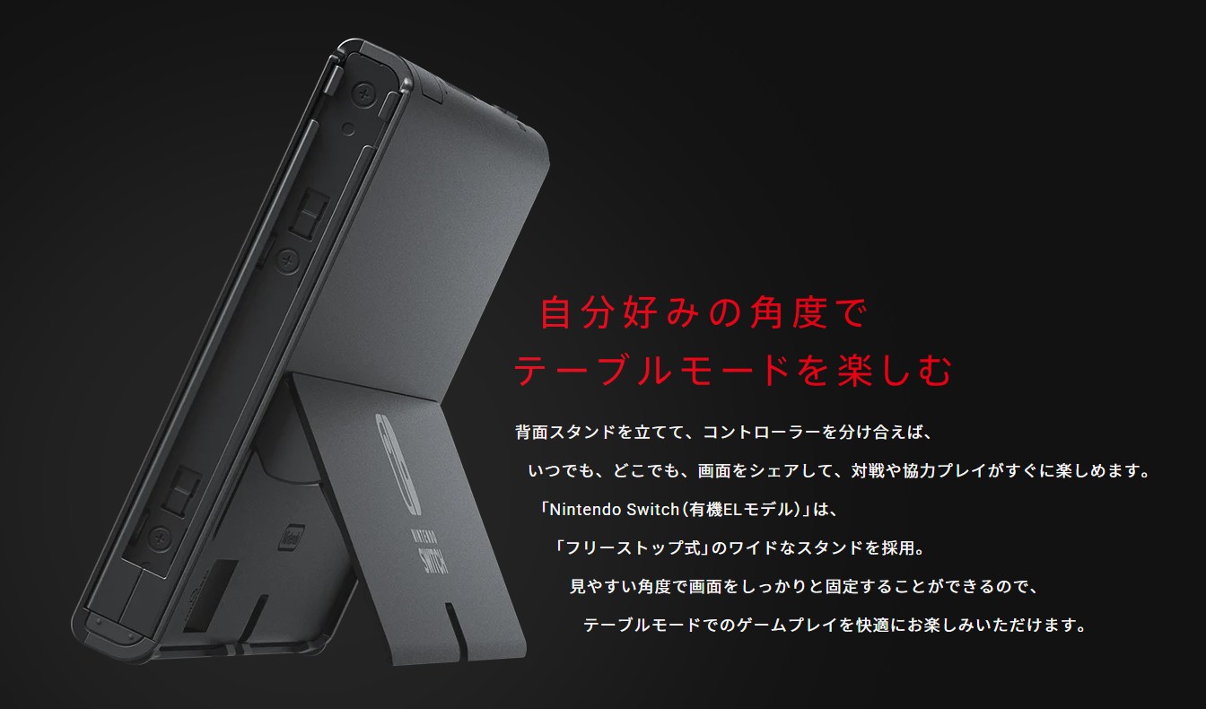 cotoco楽天市場店のニンテンドースイッチ 有機EL 本体のみ ディスプレイのみ 新品 純正品 Nintendo Switch｜アングル2