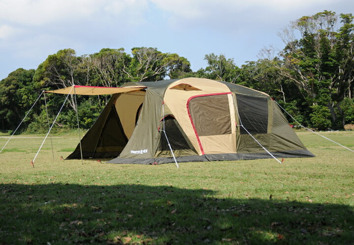 【レンタル】ティエラ5-EX〔小川キャンパル〕【レンタルテント】【往復送料無料】 ファミリー キャンプ 宿泊 家族 春キャンプ 夏キャンプ 秋キャンプ 冬キャン...