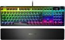 (アウトレット品)SteelSeries ゲーミングキーボード Apex 7 Blue Switch 日本語配列 64772(2)