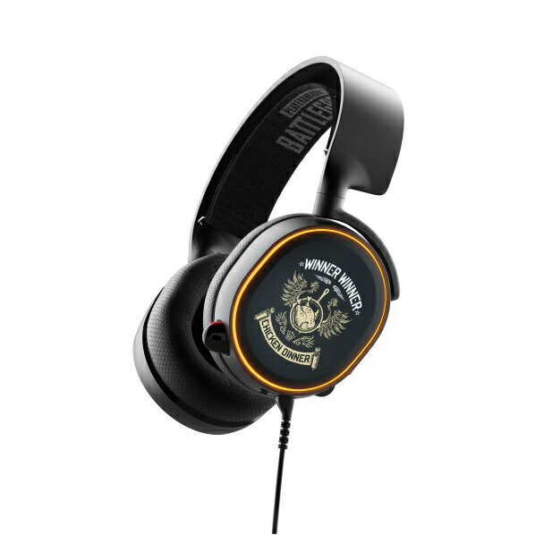 ゲーミングヘッドセット SteelSeries Arctis 5 PUBG Edition 61510