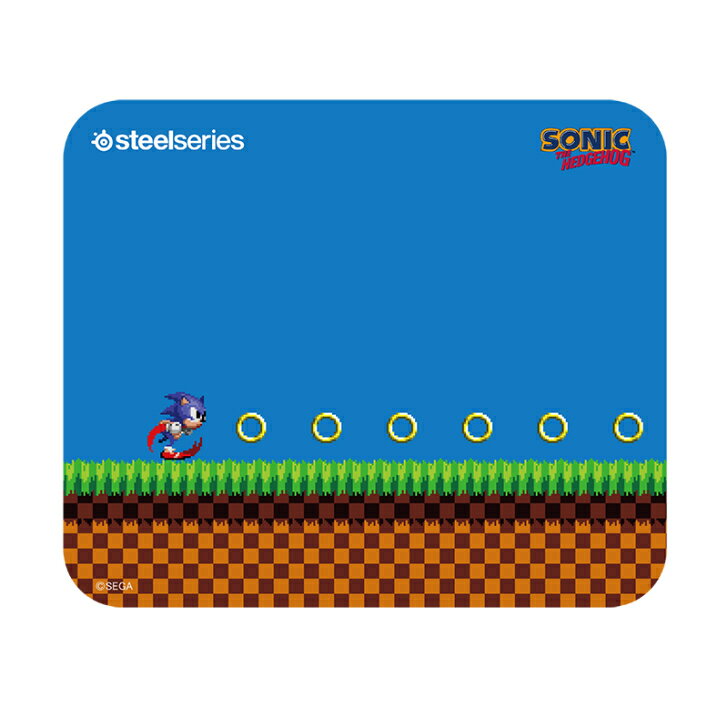 SteelSeries QcK Mini Sonic the Hedgehog Edition マウスパッド