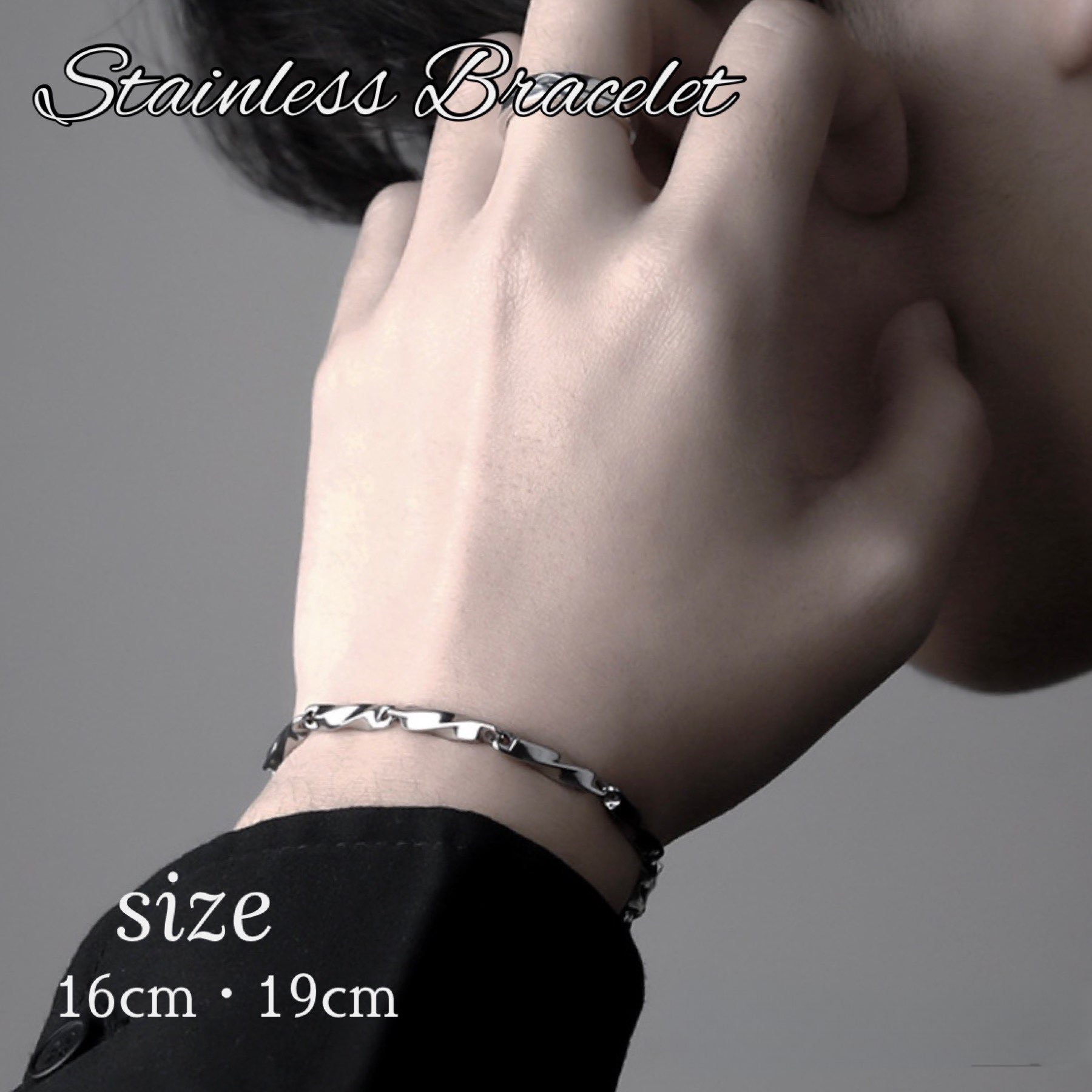 ブレスレット メンズ レディース メンズブレスレット レディースブレスレット ステンレス ステンレスブレスレット ツイスト バングル チェーン ペアブレスレット