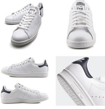 adidas アディダス スタンスミス スニーカー レディース メンズ 白 ホワイト ネイビー STAN SMITH M20325