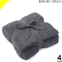 【SALE】ベアフットドリームス ブランケット 毛布 タオルケット 無地 大判 厚手 ひざ掛け 暖かい おしゃれ ふわふわ モコモコ ブランド プレゼント 白 ...