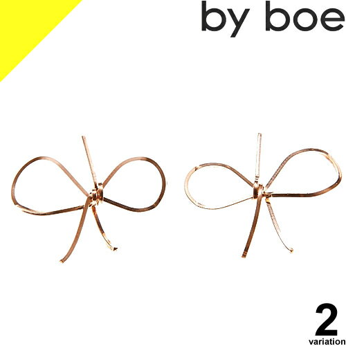 バイボー byboe ピアス リボン イヤリング バイボー byboe レディース ゴールド by boe Bow Earring [ネコポス発送]のサムネイル
