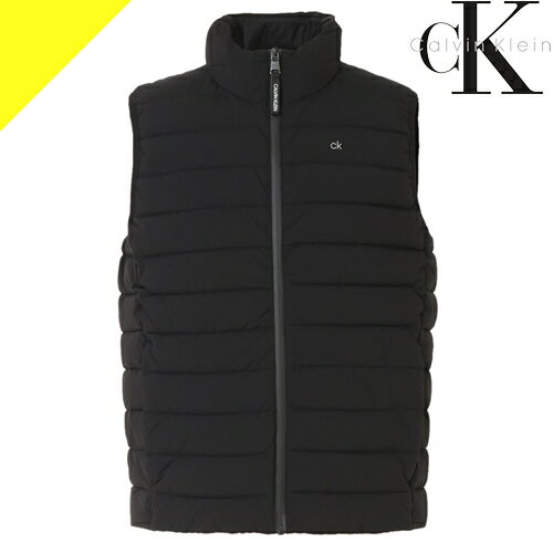 カルバンクライン ダウン ダウンベスト アウター メンズ 軽量 防寒 ゴルフ 大きいサイズ ブランド 黒 ブラック Calvin Klein PUFFER VEST CM155480