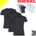 \3日間限定/【9,900円→3,579円】5/16 11:59まで!ディーゼル Tシャツ 半袖 クルーネック 丸首 3枚セット メンズ アンダーウェア 肌着 ...