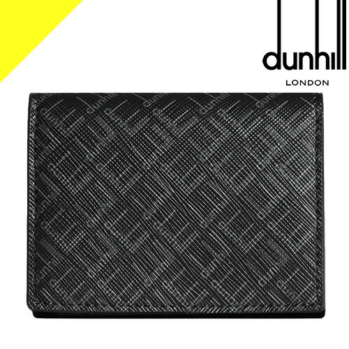 ダンヒル 財布 小銭入れ コインケース コインパース メンズ 革 小さい BOX型 ブランド 黒 ブラック dunhill SIGNATURE COIN PURSE DU21R2025LT 001