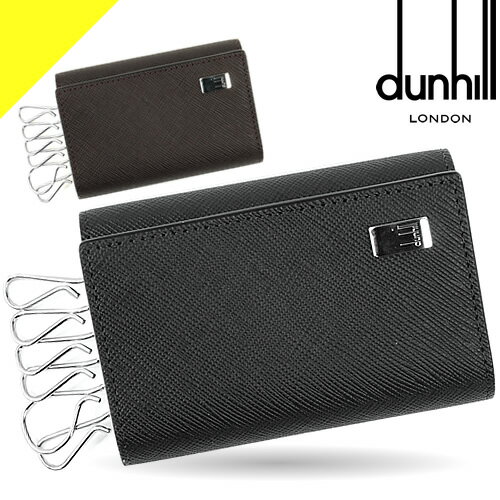 ҥ  6Ϣ դ  ץ졼 ᥿ ֥ ץ쥼   ֥å ֥饦 dunhill PLAIN KEY CASE 22R2P14PS