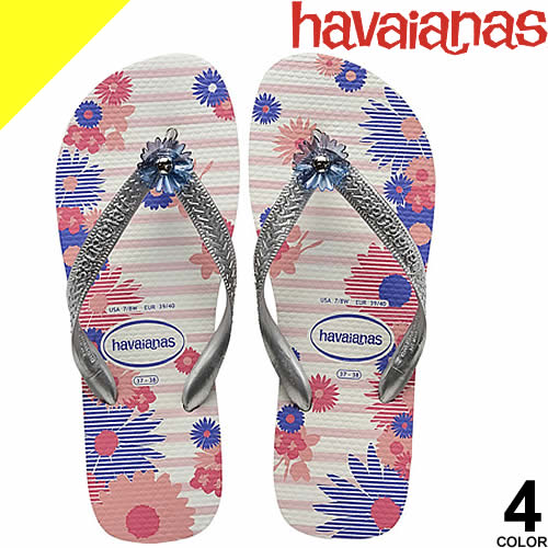 ハワイアナス havaianas トップ ビーチサンダル レディース 痛くない 歩きやすい サンダル ペタンコ 小さいサイズ 可愛い 旅行 ブランド フラットサンダル CAPRICE [ネコポス発送]のサムネイル