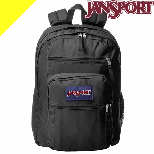 JANSPORT リュック メンズ ジャンスポーツ リュック バックパック デイパック ビッグスチューデント メンズ レディース おしゃれ 軽量 大容量 34L 通勤 通学 ブランド プレゼント 黒 ブラック JANSPORT BIG STUDENT JS0A47JK