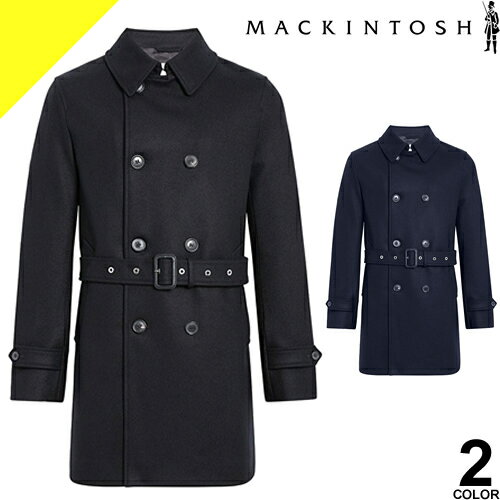 マッキントッシュ MACKINTOSH コート メンズ ウール トレンチコート ショート GM-005F メルトンコート チェスターコート ブランド 大きいサイズ ビジネス ブラック ネイビー