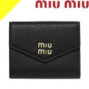 ~E~E z O܂z fB[X ~jEHbg ^S U[ uh 킢 {v RpNg  ubN MIUMIU SMALL LEATHER WALLET 5MH040 2DT7