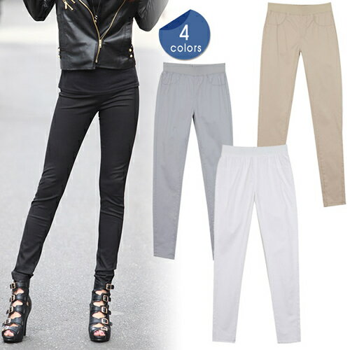スキニーパンツストレッチパンツレギ...