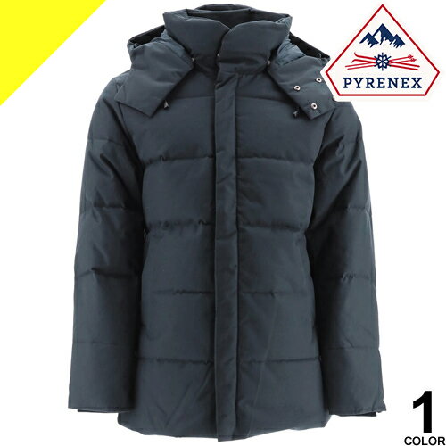 ピレネックス ベルフォール ダウン ダウンジャケット メンズ フード付き ブランド 大きいサイズ 撥水 暖かい 紺 ネイビー PYRENEX BELFORT