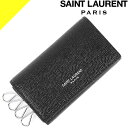 サンローラン パリ キーケース 4連フック メンズ レディース レザー 本革 ブランド プレゼント 黒 ブラック SAINT LAURENT PARIS KEYCASE 685557 BTY0N