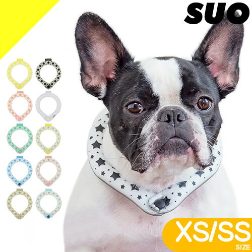 SUO 28℃ ICE クールリング アイスネックリング 犬用 猫用 XSサイズ SSサイズ ネッククーラー アイスネックバンド 首 冷却チューブ 首輪 散歩 熱中症対策 暑さ対策 ひんやりグッズ 冷感グッズ 冷却グッズ [ネコポス発送]のサムネイル