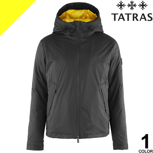 タトラス ボアパーカー メンズ タトラス ラディスラーオ ボアブルゾン パーカー ジャケットアウター メンズ あったかい もこもこ ブランド 防寒 軽量 黒 ブラック TATRAS LADISLAO MTAT24A4990-L
