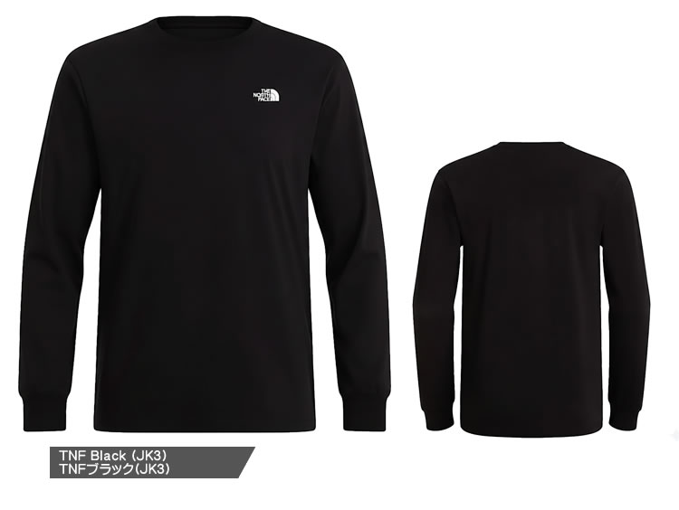 ノースフェイス ロンT Tシャツ 長袖 メンズ シンプルドーム ワンポイント ロゴ 刺...