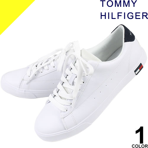 トミーヒルフィガー スニーカー メンズ シューズ 靴 ローカット ブランド カジュアル 白 ホワイト TOMMY HILFIGER RISHER