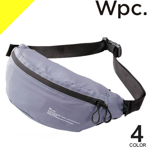 wpc w.p.c バッグ ウエストポーチ ボディバッグ スリングバッグ レディース メンズ...