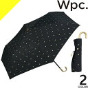 wpc w.p.c 傘 折りたたみ傘 日傘 レディース 完全遮光 雨傘 晴雨兼用 軽量 丈夫 撥水 uvカット おしゃれ かわいい ブランド 紫外線対策 黒 紺 白 ブラック ネイビー ホワイト ハート 50cm GOLD PETIT HEART mini 801-13046-102