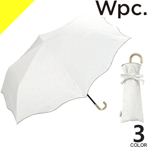 wpc w.p.c 傘 折りたたみ傘 日傘 レディース 遮光ドームワイドスカラップ ミニ 完全遮光 雨傘 晴雨兼用 軽量 丈夫 撥水 uvカット おしゃれ かわいい ブランド 紫外線対策 黒 ブラック ベージュ 花柄 刺繍 55cm DOME PARASOL WIDE SCALLOP mini 801-12382-102