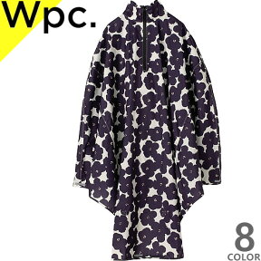 wpc w.p.c ポンチョ チャリーポンポン レインコート レディース メンズ サイクルコート レインウェア カッパ 雨具 自転車 撥水 防水 通勤 通学 おしゃれ かわいい シンプル CHALLY PON PON CPP [ネコポス発送]