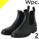 wpc w.p.c レインブーツ レディース 長靴 雨靴 ショート レインシューズ アウトドア サイドゴア おしゃれ 通勤 通学 撥水 防水 軽量 黒 ブラック ブラウン RB-7006 その1