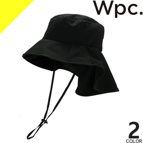 Rakuten - wpc w.p.c 帽子 UVカット 接触冷感コンパクトエアリーハット レディース 遮光 大きいサイズ 涼しい ブランド おしゃれ 日除け帽子 深め 夏 アウトドア 黒 ブラック ベージュ UV PROTECTION COOL TOUCH COMPACT AIRY HAT W213-001-103 [ネコポス発送]