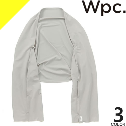 Rakuten - wpc w.p.c UVカット 接触冷感3wayショール レディース アームカバー ストール ボレロ メロウ 紫外線対策 おしゃれ 黒 白 ブラック グレー ホワイト UV PROTECTION COOL TOUCH 3WAY SHAWL W206-001-103 [ネコポス発送]