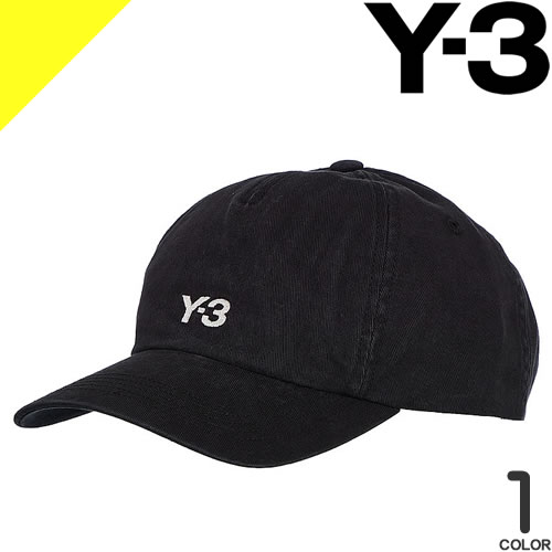 Y-3 ワイスリー ヨウジヤマモト adidas アディダス キャップ ベースボールキャップ 帽子 メンズ レディース ダッドキャップ ロゴ 刺繍 コットン 大きいサイズ 深め かっこいい ブランド 黒 ブ…