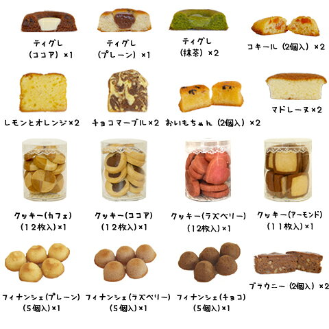 ギフトボックス（L）23個入り お菓子 焼き菓子 ギフト 詰め合わせ 初節句 内祝い 出産内祝い 結婚内祝い 快気祝い 法事 御供 香典返し お中元 スイーツ お返し 人気 cotoriya-10000057 小鳥家 サンプル画像2