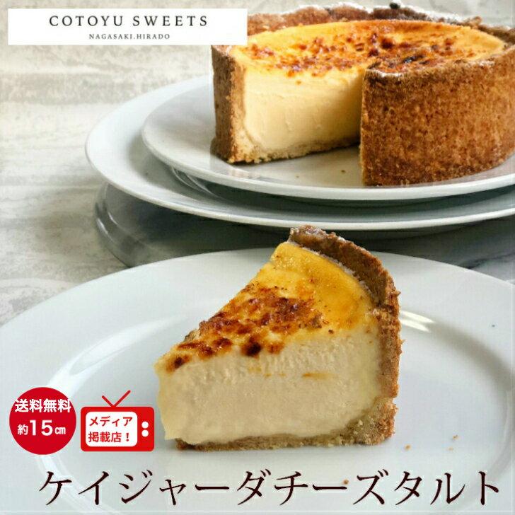 【父の日メッセージ無料 スイーツ ギフト 早割 送料無料 100円OFFクーポン/15センチ】チーズケーキ好きさんのチーズタルト 4〜6名用 御中元 お中元 夏ギフト 誕生日ケーキ プレゼント バースデーケーキ 4号 5号 内祝 お祝 お取り寄せ スイーツ 無添加 お菓子 出産内祝 高級