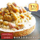 お中元 御中元 2025 早割 送料無料 100円OFFクーポン 18センチ キャラメルナッツタルト6号 (8〜10名様用) ナッツ タルト ケーキ ギフト ス...