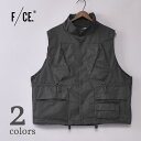 F/CE. PIGMENT DYE UTILITY VEST / GtV[C[ sOg _C [eBeB xXgS2FiNAVYESAGE GREENj