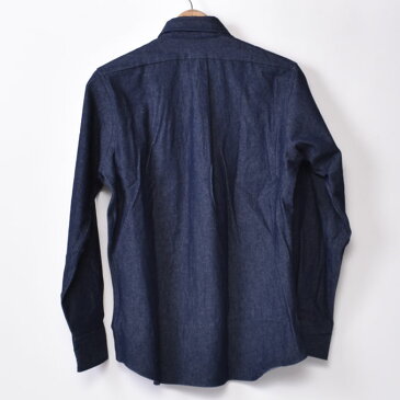 【INDIVIDUALIZED SHIRTS】インディビジュアライズドシャツL/S STANDARD FIT BD SHIRTロングスリーブ スタンダードフィットボタンダウン シャツVintage Denim Indigoヴィンテージデニムシャツ インディゴ z5x