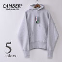 【CAMBER】キャンバー#232 CROSS KNIT PULLOVER HOODED 12ozクロスニット プルオーバーパーカー 12オンス全5色