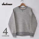 Jackman / JM7292 GG Sweat Crewneckジャックマン / GGスウェットクルーネック 全4色z5x