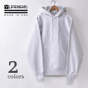 LIFE WEAR / 9521 HEAVY WEIGHT HOODED SWEATSHIRTSライフウェア / ヘビーウェイトフードスウェットシャツ パーカー フーディ 全2色